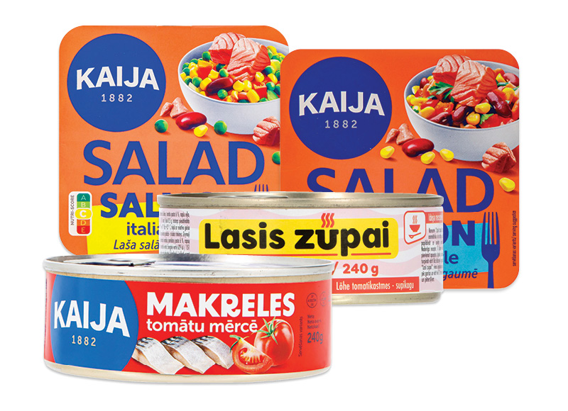 Žuvies konservams KAIJA