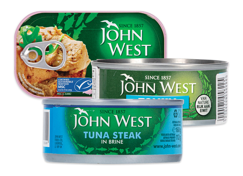 Konservams JOHN WEST