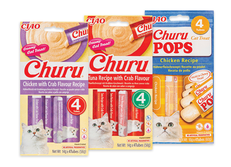 Kačių skanėstas CHURU