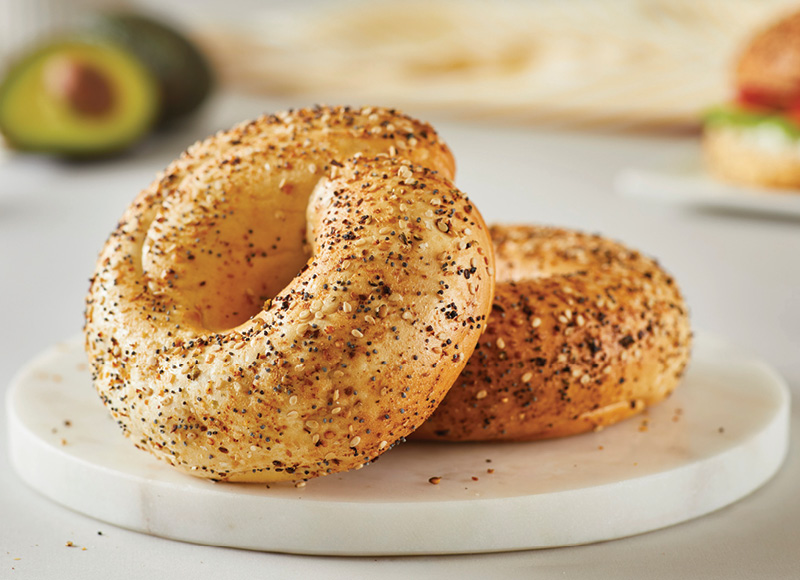 Duonelė PROTEIN BAGEL su varške