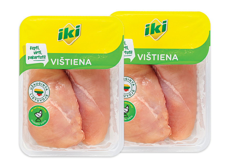 IKI šviežia viščiukų broilerių filė