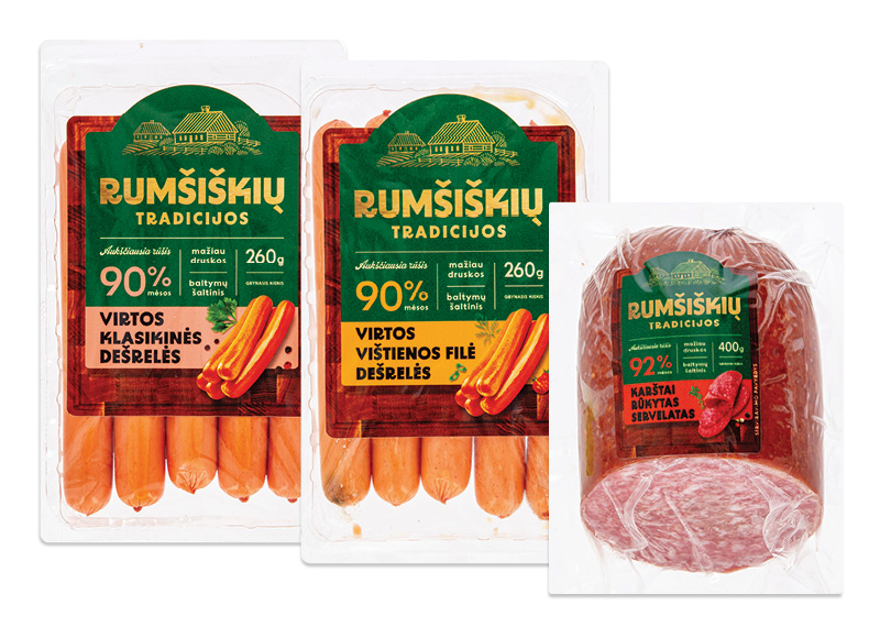 Mėsos gaminiams RUMŠIŠKIŲ TRADICIJOS