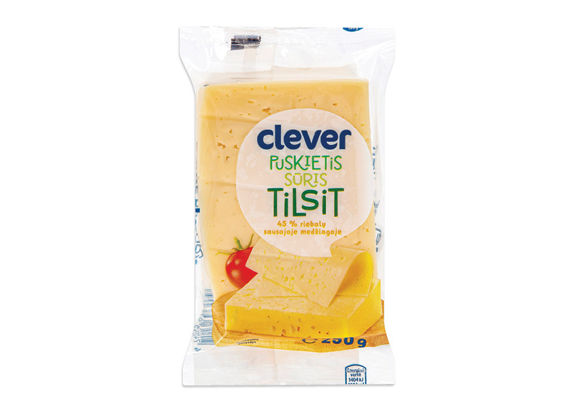 CLEVER puskietis sūris TILSIT