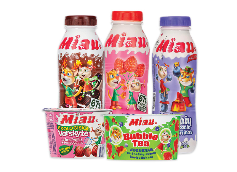 Pieno produktams MIAU