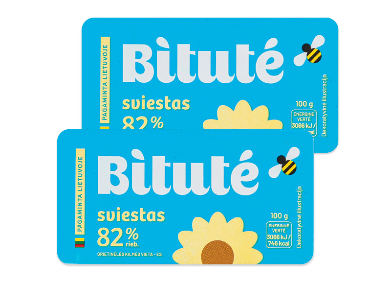 BITUTĖ sviestas