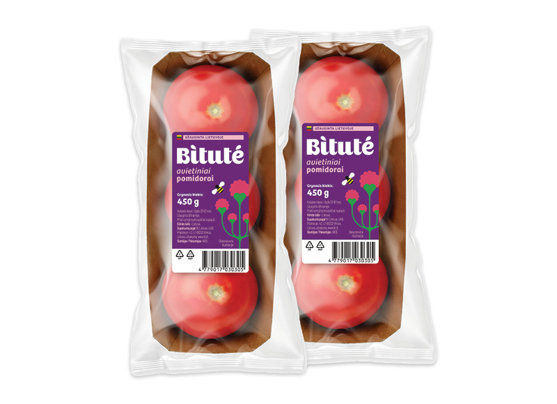 BITUTĖ avietiniai pomidorai