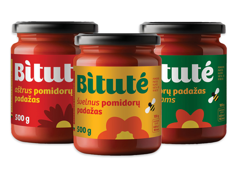 BITUTĖ pomidorų padažams