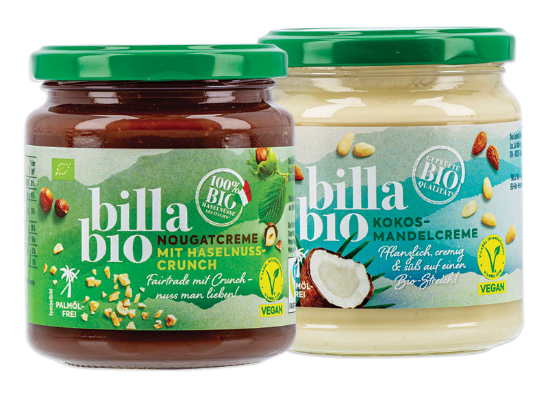 BILLA BIO kremas