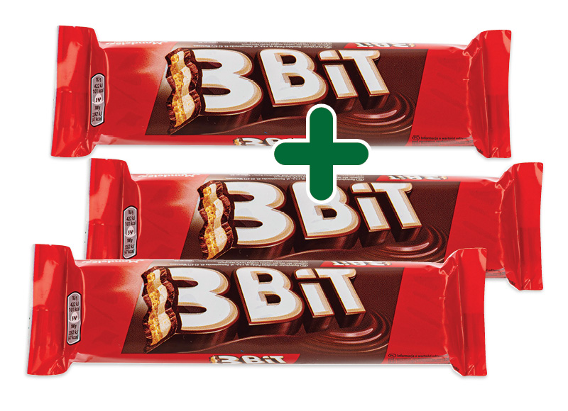 Šokoladinis batonėlis 3BIT