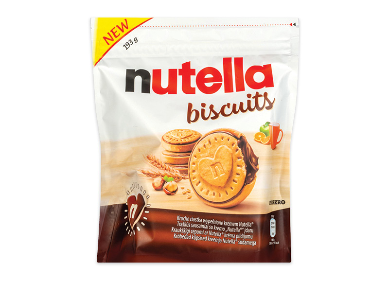 Sausainiai NUTELLA
