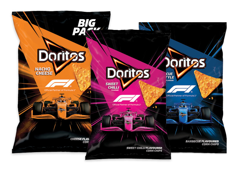 Kukurūzų traškučiams DORITOS