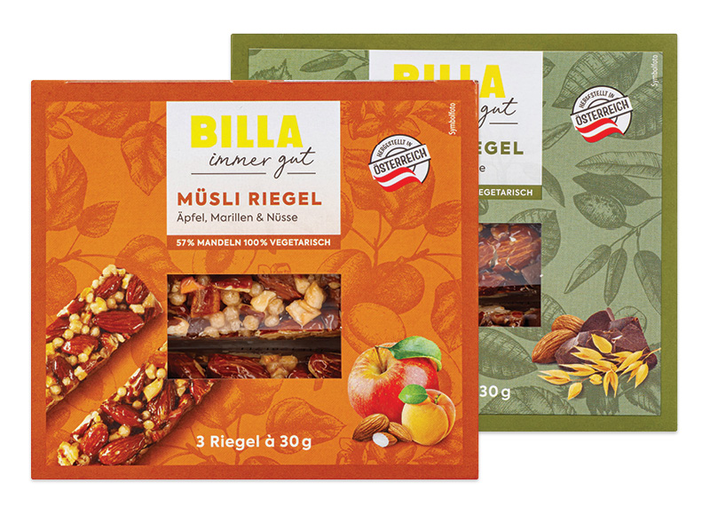 BILLA batonėlis IMMER GUT