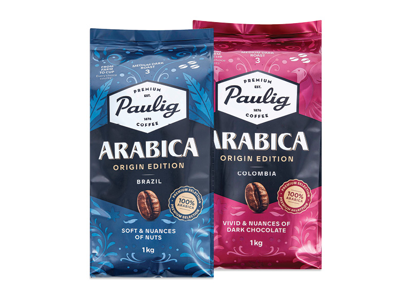 Kavos pupelės PAULIG ARABICA ORIGIN