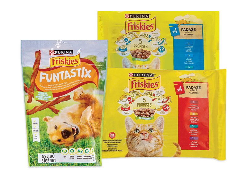 Šunų ir kačių ėdalui FRISKIES