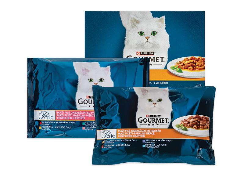 Kačių ėdalui GOURMET PERLE