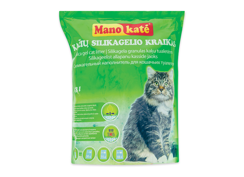 Silikoninis kačių kraikas MANO KATĖ