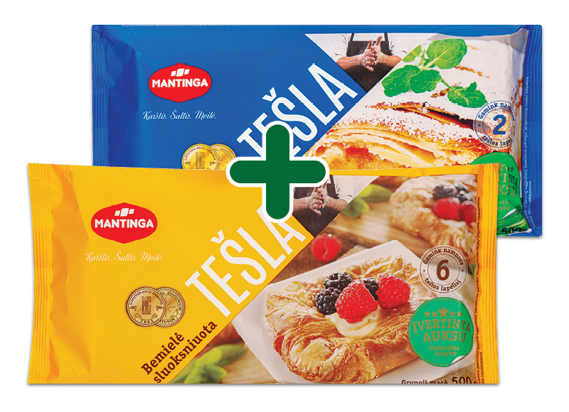 Šaldyta tešla MANTINGA
