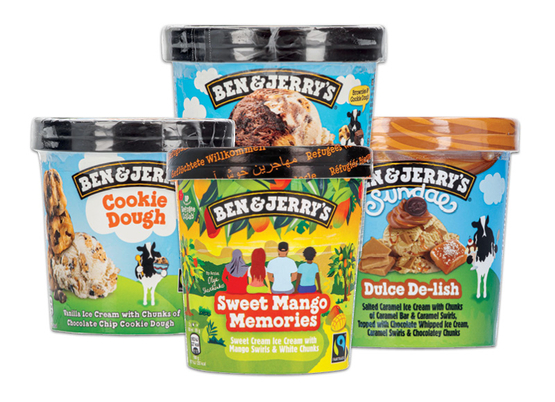 Ledai dėžutėje BEN & JERRY’S