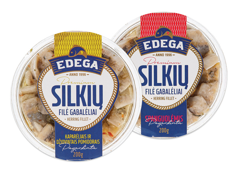 Silkių filė gabaliukai EDEGA