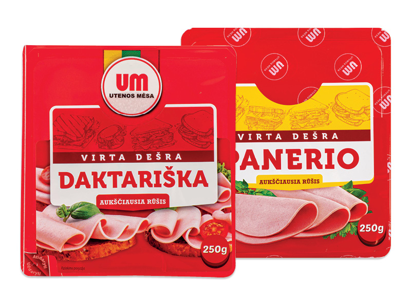 Virtoms dešroms griežinėliais UTENOS MĖSA