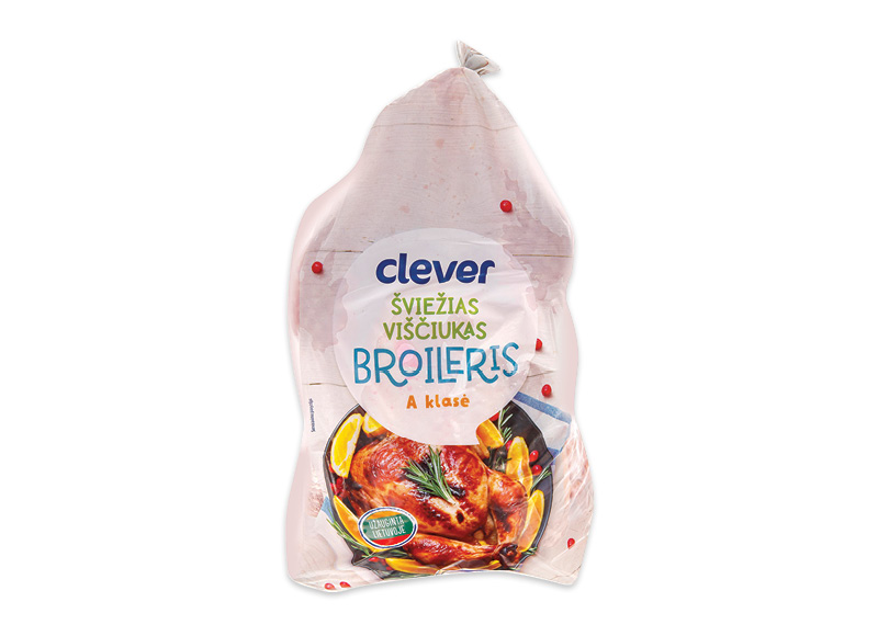 CLEVER šviežias viščiukas broileris