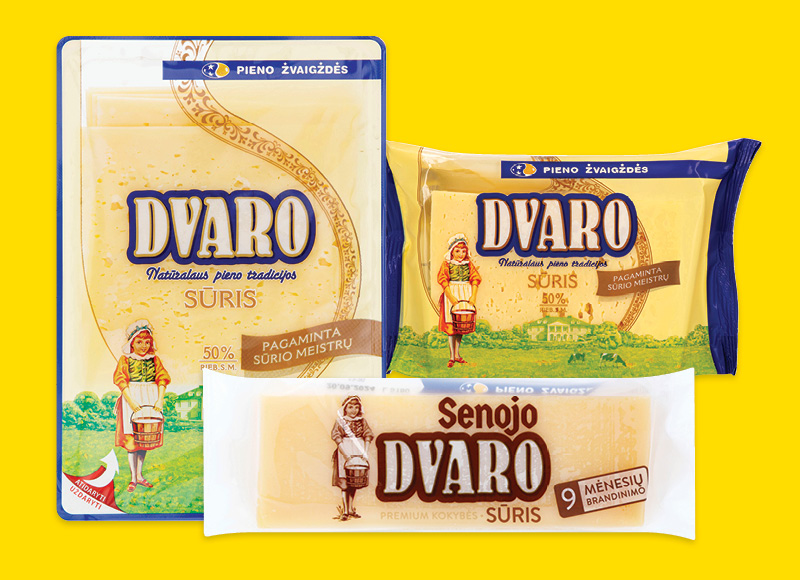Fermentiniams sūriams DVARO