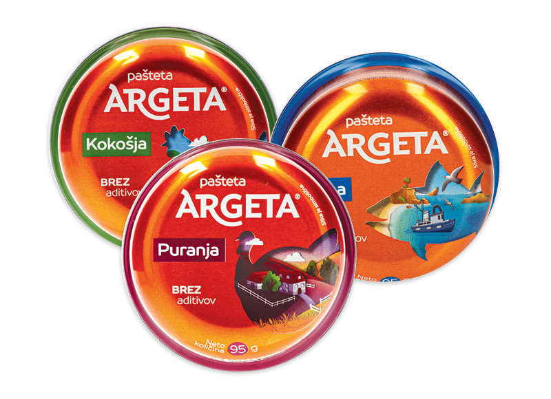 Paštetui ARGETA