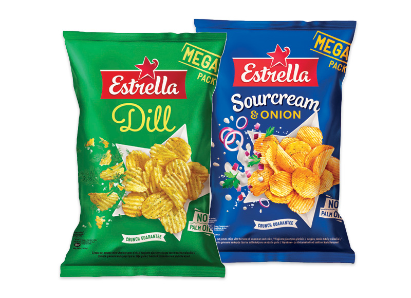 Bulvių traškučiai ESTRELLA