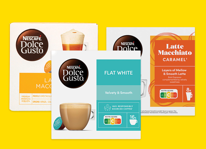 Kavos kapsulės su pienu NESCAFE DOLCE GUSTO