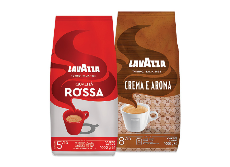 Kavos pupelės LAVAZZA CREMA E AROMA, QUALITA ORO