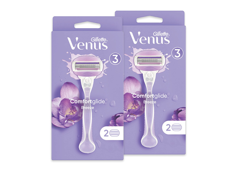 Sisteminis skustuvas GILLETTE VENUS BREEZE