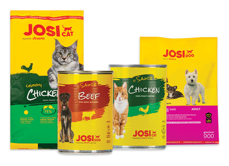 Šunų ir kačių ėdalui JOSICAT, JOSIDOG