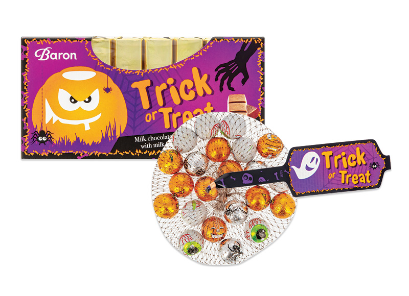 Saldainiams TRICK OR TREAT