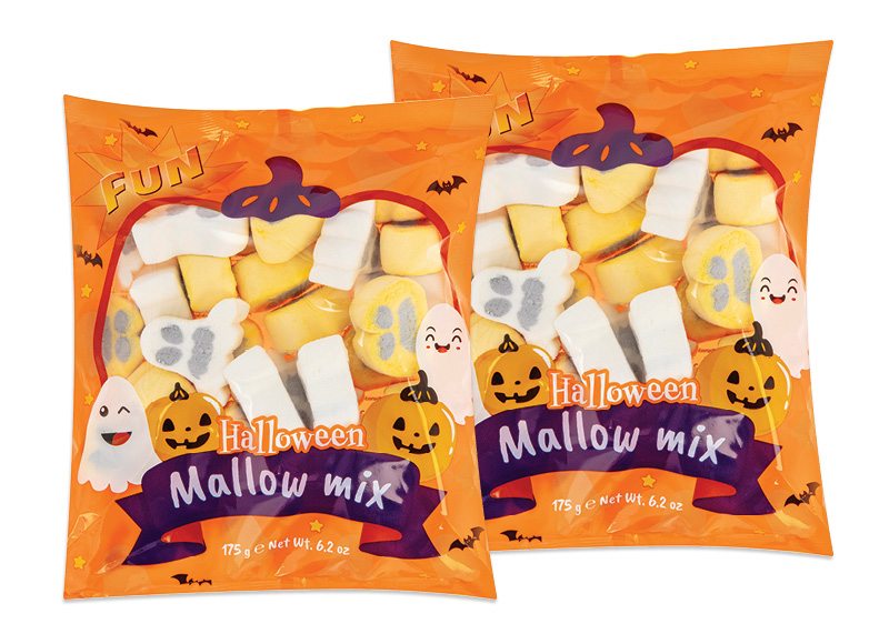 Zefyriniai saldainiai HALLOWEEN MALLOW MIX