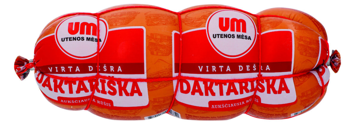 Virta Utenos daktariška dešra Aukščiausia rūšis, 600 g