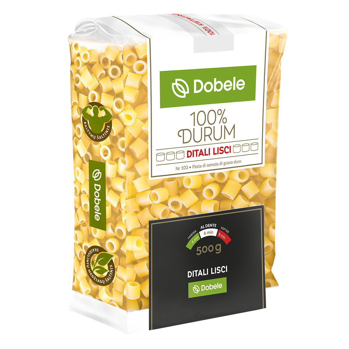 makaronai-dobele-durum-ditali-lisci