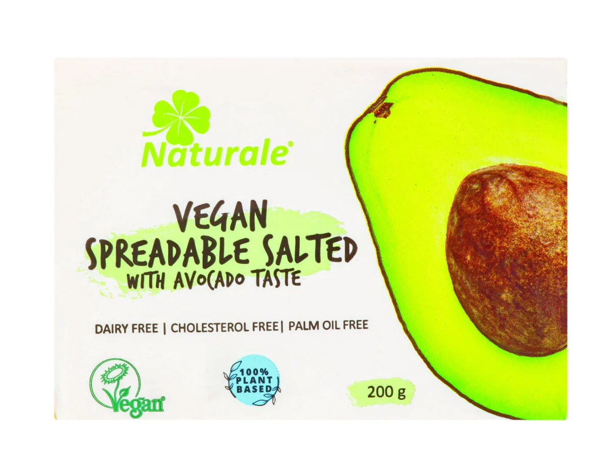 Avokado skonio augaliniai tepieji riebalai NATURALE VEGAN, 200 g