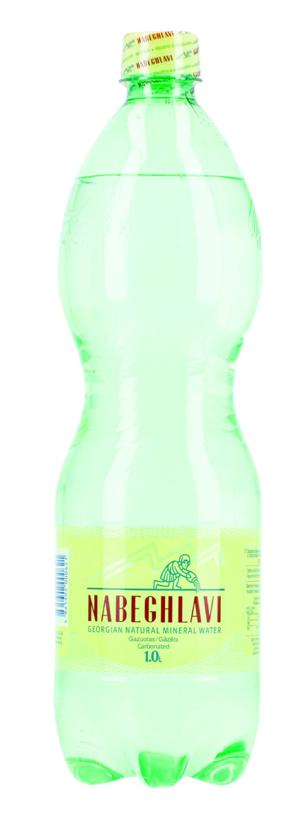 Gazuotas natūralus mineralinis vanduo NABEGHLAVI, 1 l