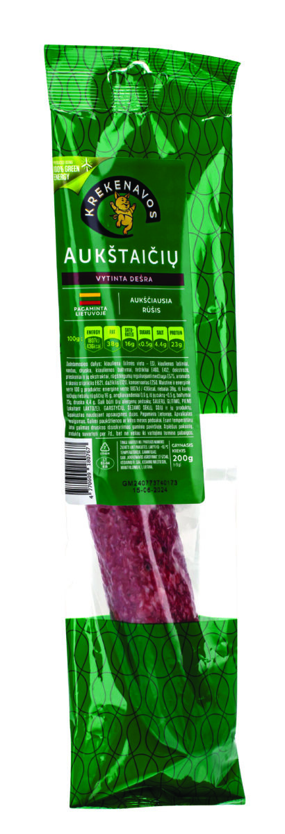 Vytinta AUKŠTAIČIŲ dešra, 200 g