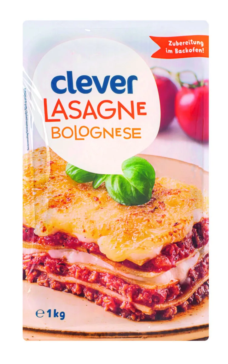 Bolonijos lazanija CLEVER, 1 kg