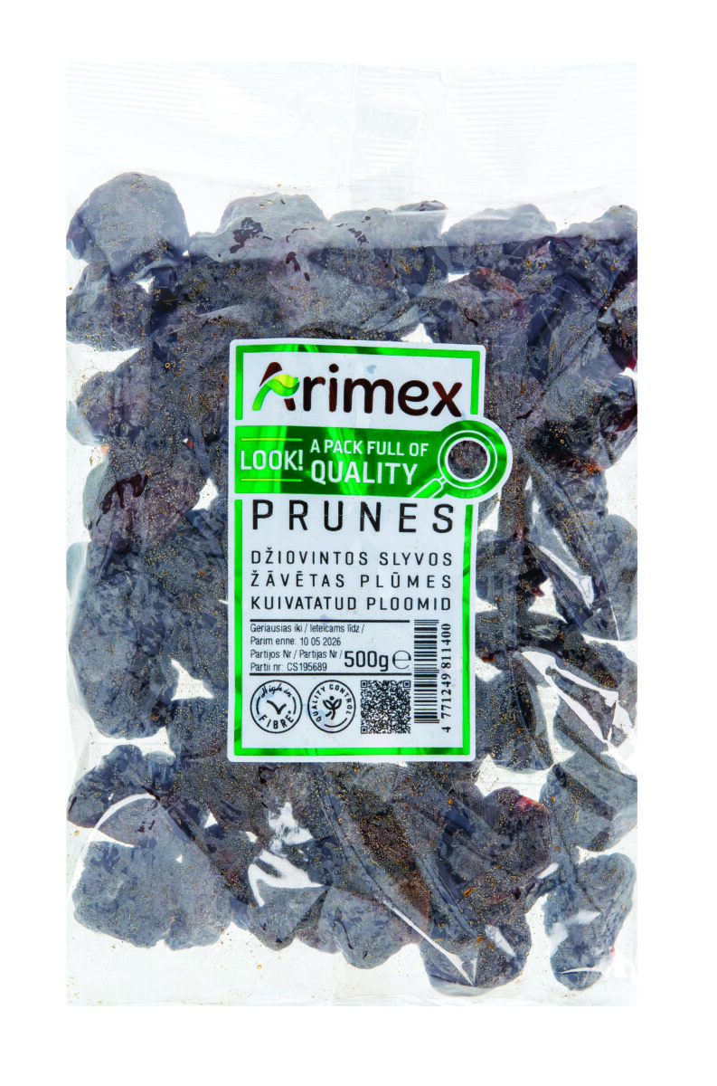 Džiovintos slyvos ARIMEX, 500 g