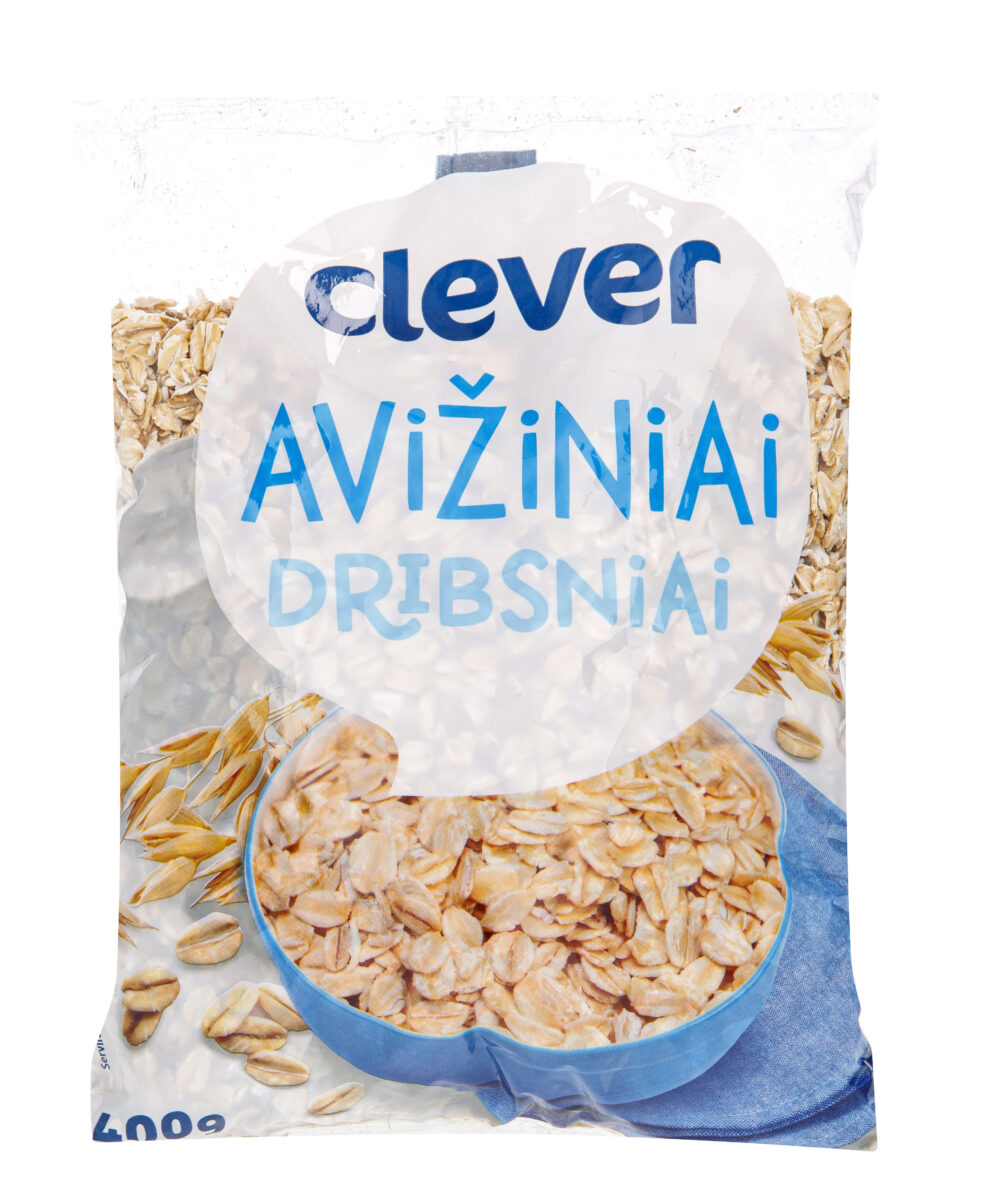 Avižiniai dribsniai CLEVER, 400 g