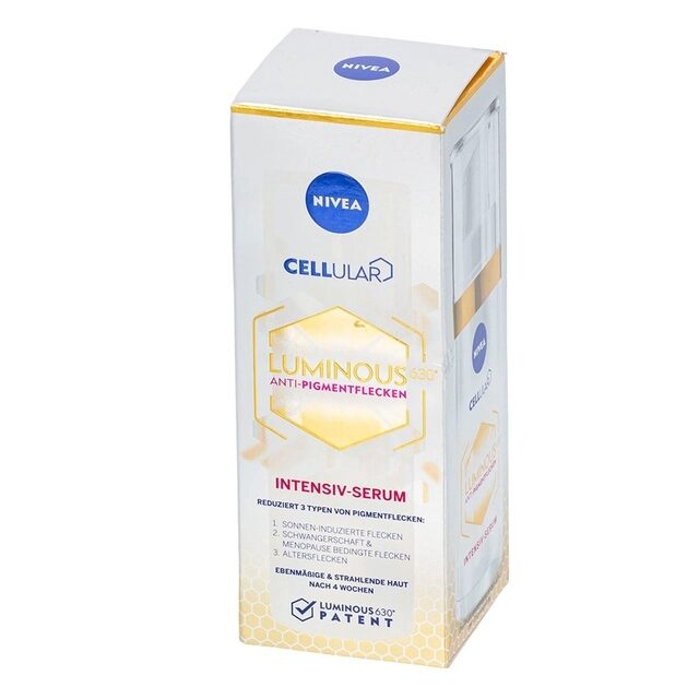 pazangaus-poveikio-serumas-nuo-pigmentiniu-demiu-nivea-cellular-luminous-630-antispot