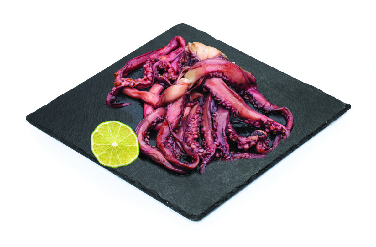 Atitirpinti paprastųjų didžiųjų skraidkalmarių čiuptuvai, 1 kg