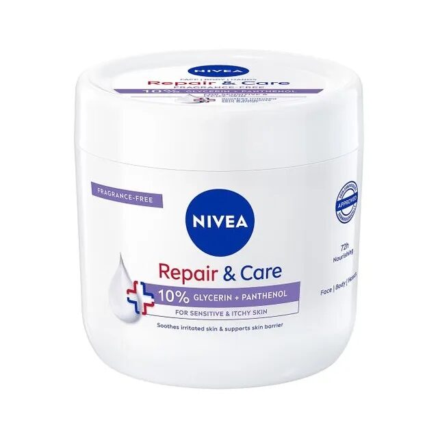 kremas-jautriai-odai-nivea-repair-care