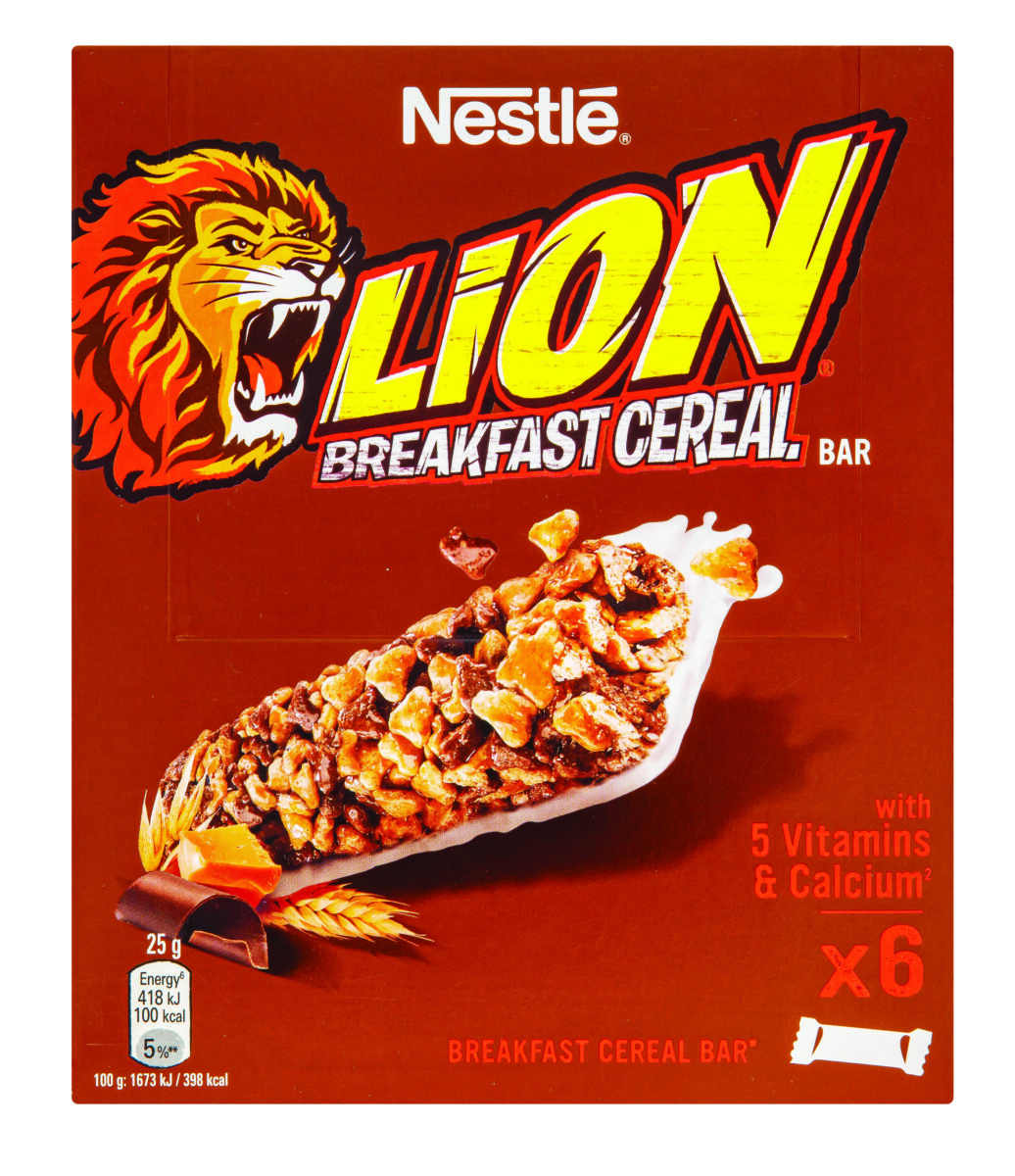 dribsniu-batonelis-lion