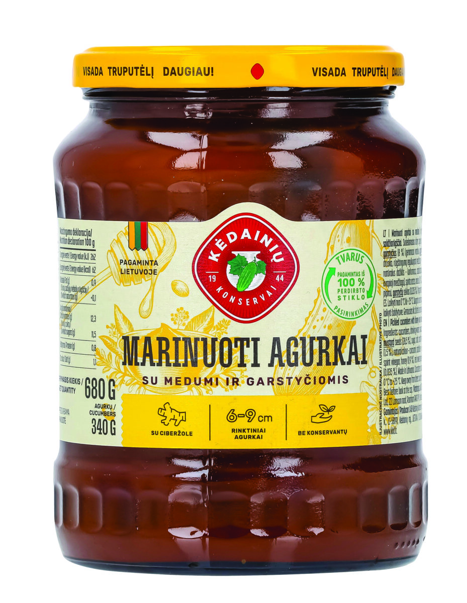kedainiu-marinuoti-agurkai-su-medumi-ir-garstyciomis