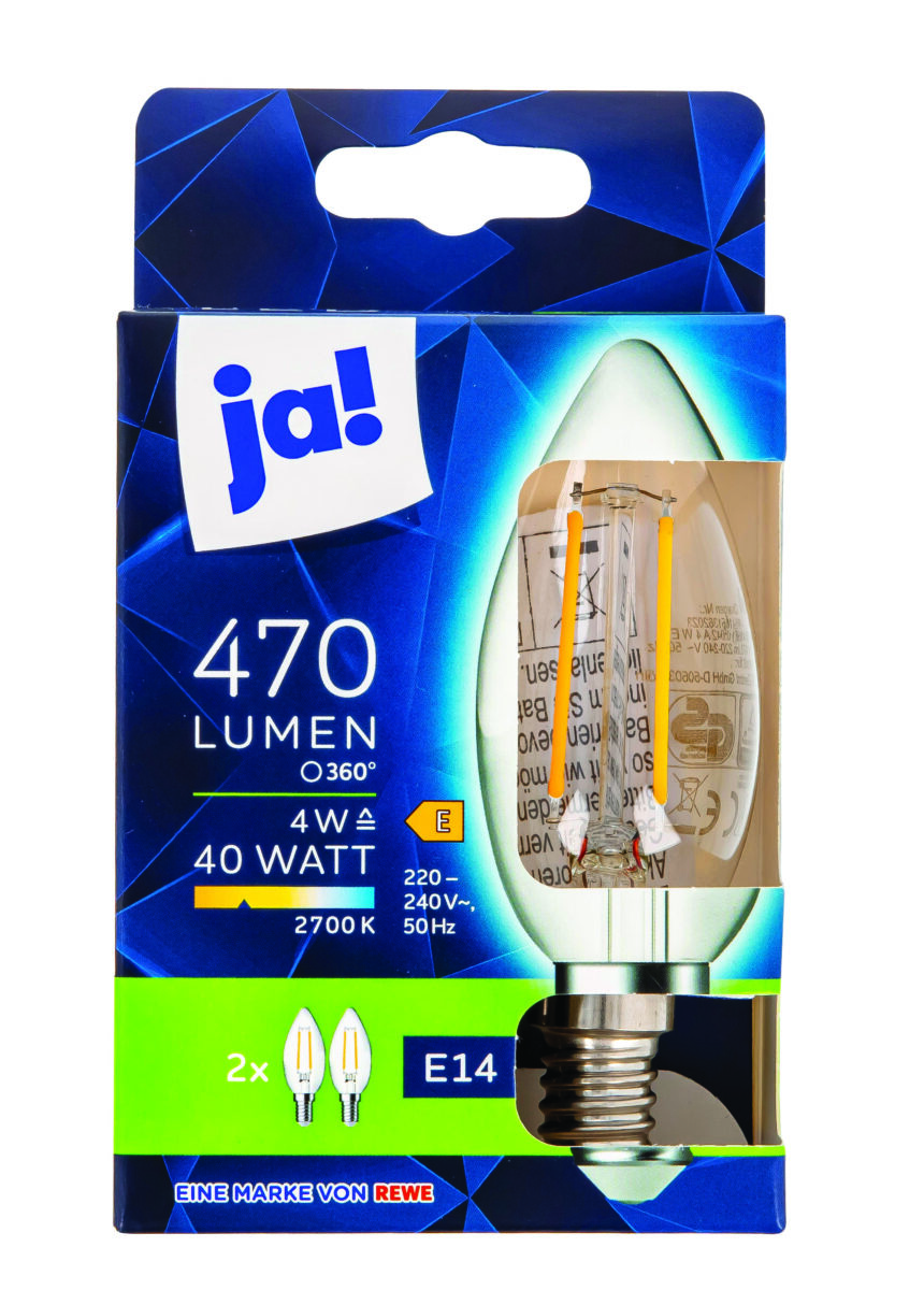 ja-led-lempute-skaidri-zvakes-forma-filamentine-c35-e14-2-vnt