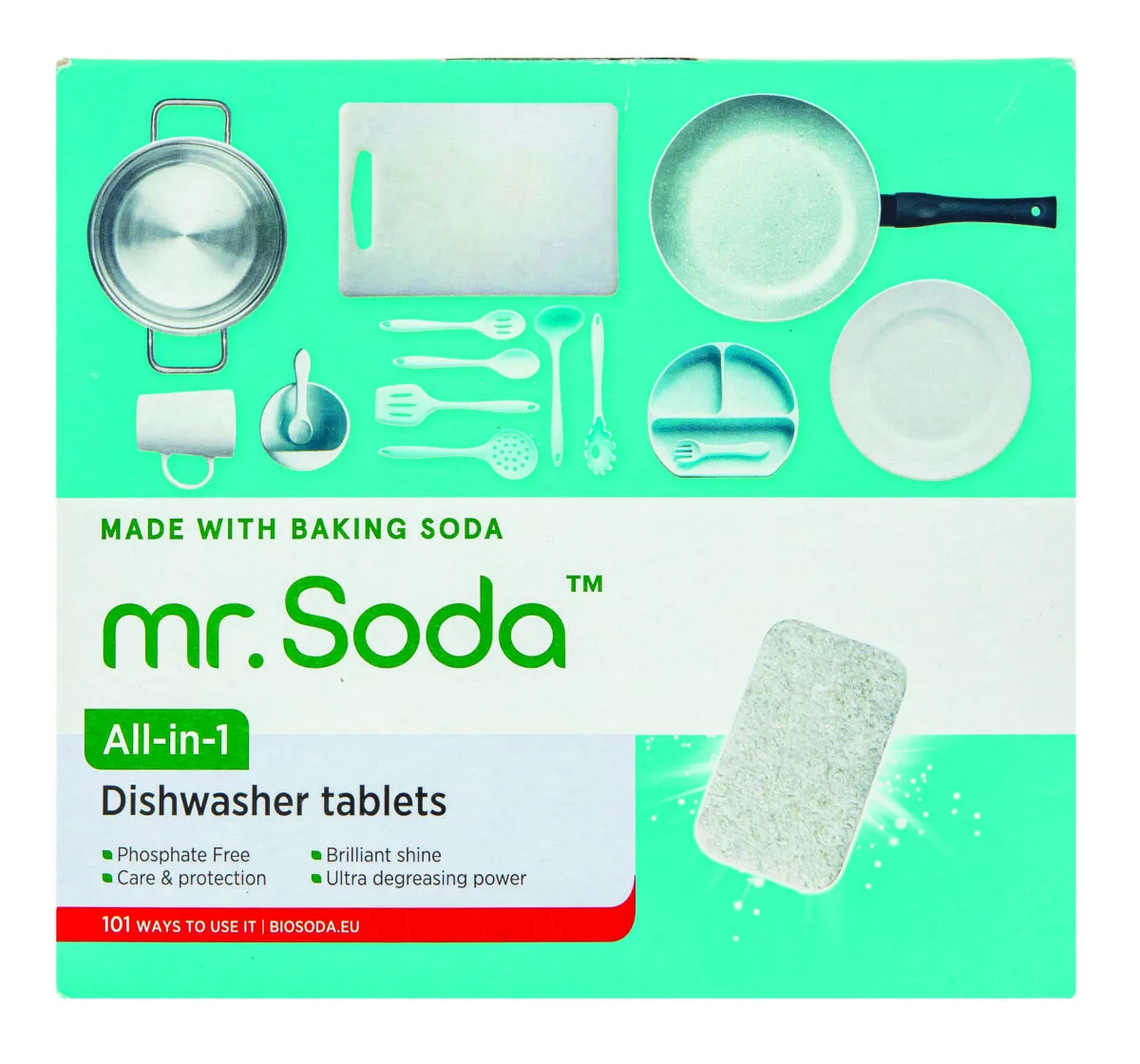 MR.SODA INDAPLOVIŲ TABLETĖS SU SODA 30/VNT, 30 vnt