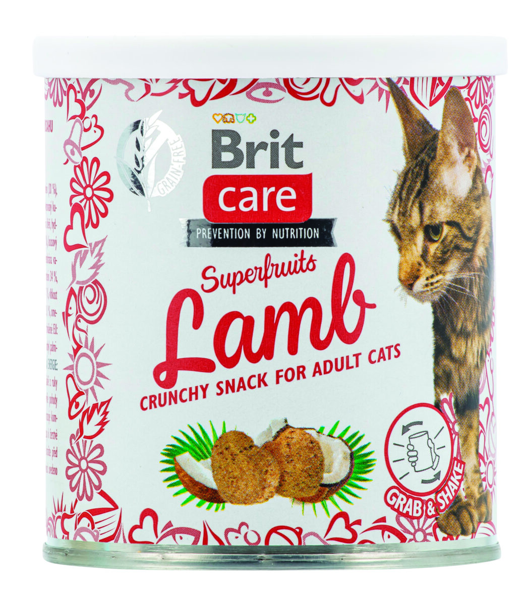 brit-care-cat-treat-superfruits-lamb-pasaro-papildas-katems-100-g